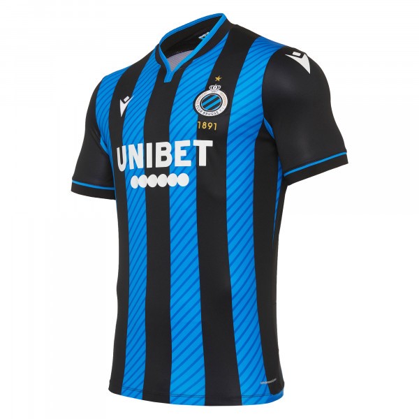 Tailandia Camiseta Club Brujas 1ª 2020/21 Azul